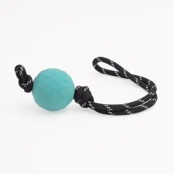 Zippy Paws ZippyTuff Waggle RopeTugz Babble Ball with Unpredictable Bounce Fashion