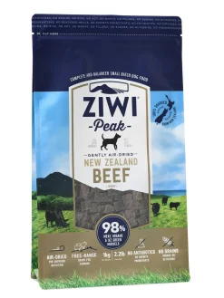 Ziwi Peak Air Dried Dog Food 1kg Pouch - Free Range Beef Fashion