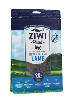 Ziwi Peak Air Dried Grain Free Cat Food 400g Pouch - Lamb Discount