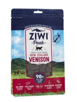 Ziwi Peak Air Dried Grain Free Cat Food 400g Pouch - Venison Sale