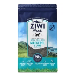Ziwi Peak Air Dried Grain Free Dog Food 1kg Pouch - Mackerel & Lamb Hot