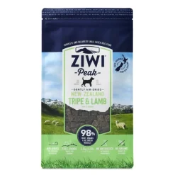 Ziwi Peak Air Dried Grain Free Dog Food 2.5kg Pouch - Tripe & Lamb Hot