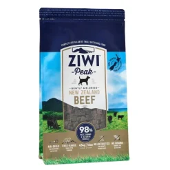 Ziwi Peak Air Dried Grain Free Dog Food 454g Pouch - Free Range Beef Sale