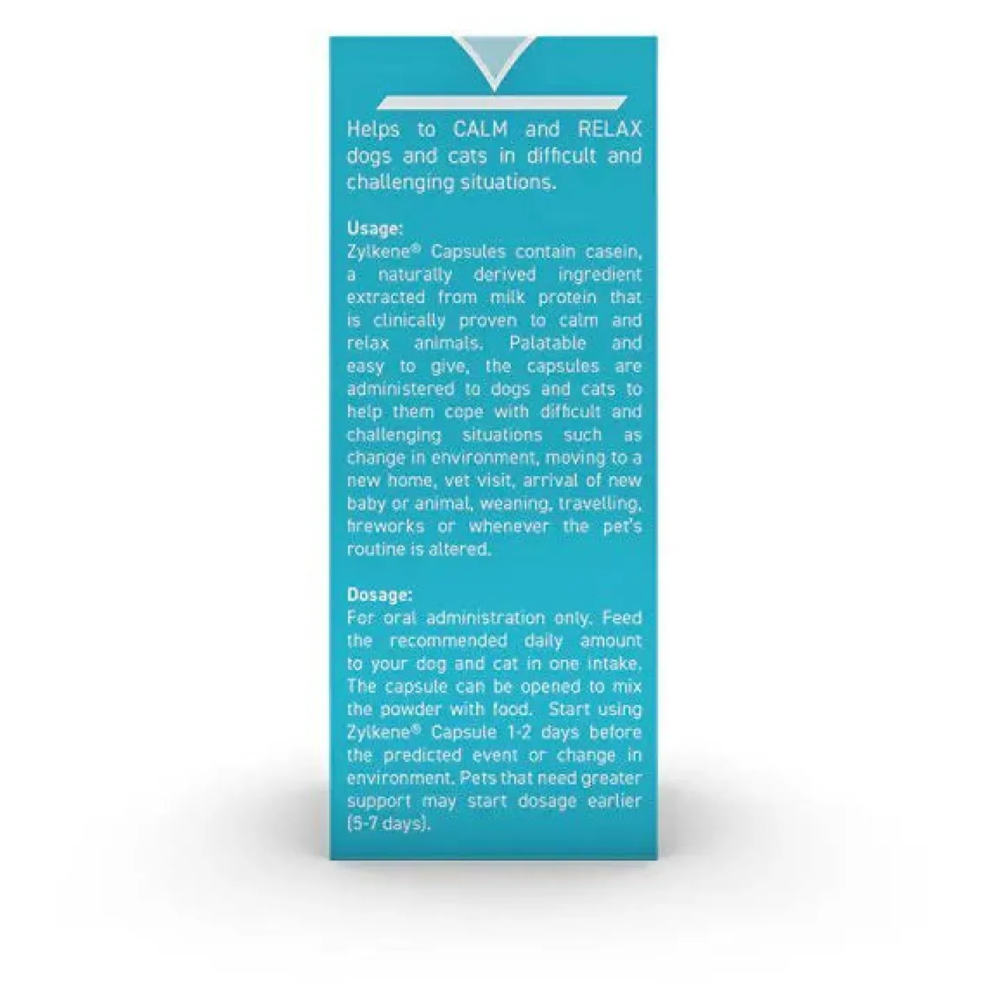 Zylkene Nutritional, Calming & Stress Supplement Capsules for Dogs and Cats Discount